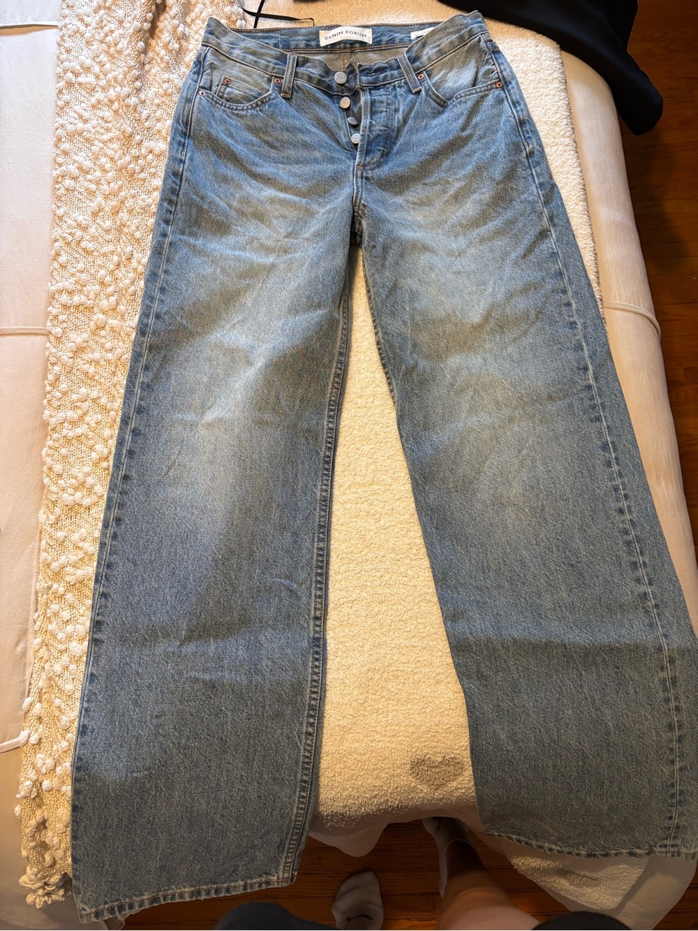 Light Blue Women’s straight-Leg Jeans